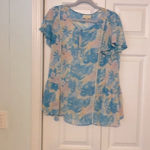 ModCloth flutter sleeve shirt